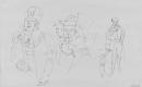 TV drawing: (Regal figures)