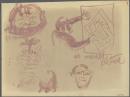 TV drawing: No worries!; seedlings; an overall picture (man wearing glasses)
