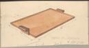 Album of designs: sea chests and trays
