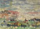 View of Heidelberg summer