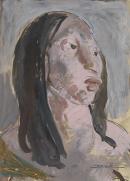 Head of a woman