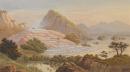 Pink and white terraces of New Zealand