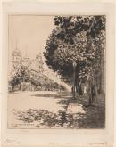 Sunday morning Collins Street Jan 29, 1928