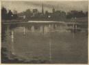 (Melbourne at night across the Yarra)