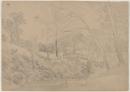 Study for View of the Station Plenty, Port Phillip district