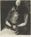 Seated figure