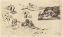 Sheet of studies