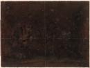 Untitled (white cross over brown ground)