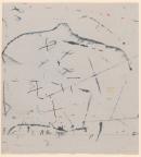 Untitled (intersecting lines and crosses)