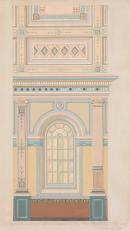 Proposed scheme of decoration for the Baptist Church, Collins Street