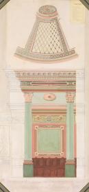 Proposed scheme of decoration for the Bank of Victoria Ltd