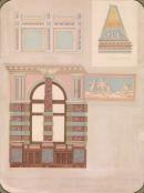 Proposed scheme of decoration for main chamber to the A.M.P. Society's building, Melbourne
