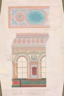 Proposed scheme of decoration for the Manchester Unity Hall, sheet no. 1