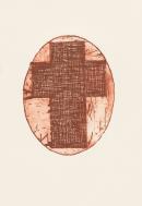 Untitled (Cross within oval)