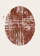 Untitled (Cruciform shape within oval)