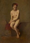 The model, nude study