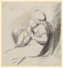 Mother nursing her child