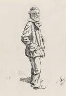 Man with bandaged head