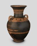 Amphora (Attic geometric black-figure ware)