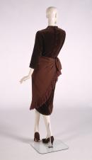 Dress with apron