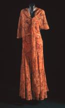 Evening dress and cape