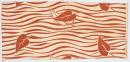 Wavy lines and leaves