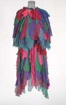 Rainbow parrot costume