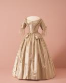 Dress (three pieces, bodice, skirt and pelerine)