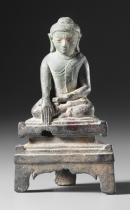 Buddha calling the Earth to witness