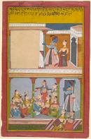 Krishna and the gopis, from a Rasikapriya series