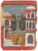 Desavarati Ragini, from a Ragamala series
