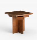 Suite of furniture from Newman College, University of Melbourne: occasional table (reassembled)