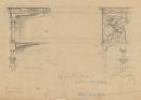 Design for a dinner wagon for Robert Camm Esq.