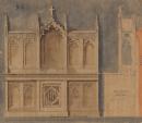Design for an altar for St John's Lutheran Church, Kirchheim-Minyip