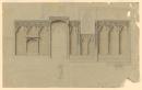 Design for panelling for St John's Church of England, Toorak