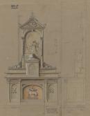 Design for an altar for the Franciscan Father, La Verna, Kew