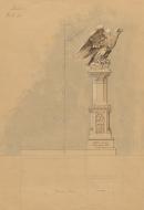Design for an eagle lectern