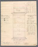 Design for a chest of drawers