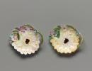 Pair of sunflower plates