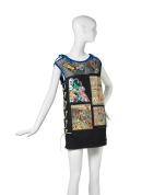 Cartoon fishnet dress