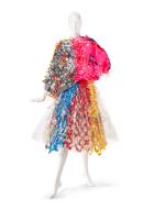 Clipped batwing jumper and Calypso Clip skirt