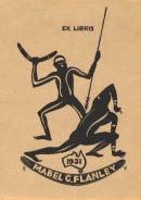 Bookplate: Mabel G. Flanley