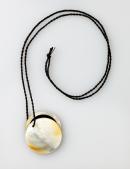 Pearl mirror, pendant