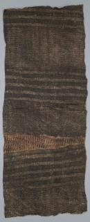 Tapa cloth wrapping from god staff