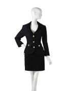 Suit comprising jacket and skirt