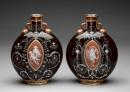 Pair of pilgrim bottles