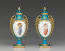 Covered vase