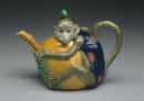 Monkey teapot