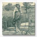 (Woman at the well), tile