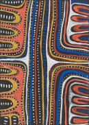 Design on mask for the Nawa ceremony